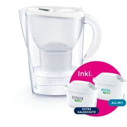 Foto: Brita Marella weiß inkl. 1x ALL-in-1, 1x Extra Kalk