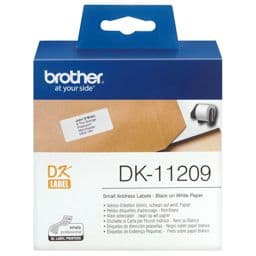 Foto: Brother Adress-Etiketten weiß 29 x 62 mm 800 St.      DK-11209