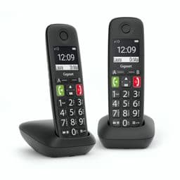 Foto: Gigaset E290 Duo schwarz