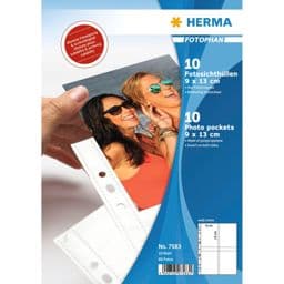 Foto: Herma fotophan  9x13 hoch 10 Blatt                    7583