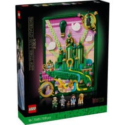 Foto: LEGO Wicked 75685 Emerald City Wandkunst