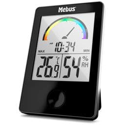 Foto: Mebus 40929 Thermo-Hygrometer        schwarz