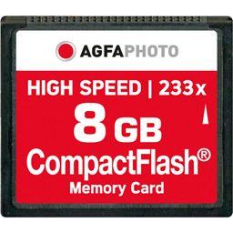 Foto: AgfaPhoto Compact Flash      8GB High Speed 233x MLC
