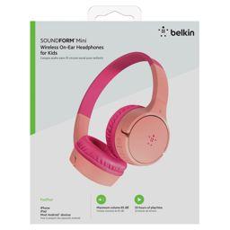 Foto: Belkin Soundform Mini-On-Ear Kinder Kopfhörer pink AUD002btPK