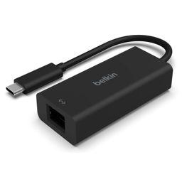 Foto: Belkin USB-C auf 2,5GB Ethernet- Adapter, schwarz      INC012btBK
