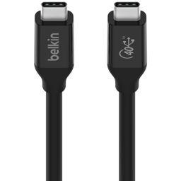 Foto: Belkin USB4 Kabel USB-C/USB-C 40Gb/s 100W 0,8m   INZ001bt0.8MK