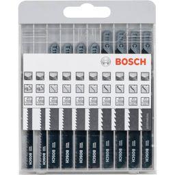Foto: Bosch 10tlg. Stichsägeblatt-Set Basic für Holz