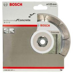 Foto: Bosch Diamanttrennscheibe 125x22,23 Standard for Concrete