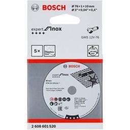 Foto: Bosch TS 76x1x10mm Expert for Inox,5 Stk.