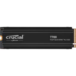 Foto: Crucial T700 with heatsink   4TB PCIe Gen5 NVMe M.2 SSD