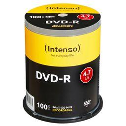 Foto: 1x100 Intenso DVD-R 4,7GB 16x Speed, Cakebox