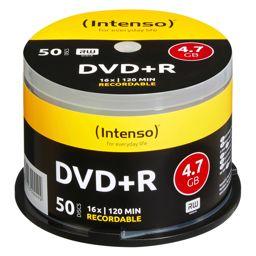 Foto: 1x50 Intenso DVD+R 4,7GB 16x Speed, Cakebox