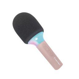 Foto: Kidywolf Mikrofon Bluetooth mit Licht rosa