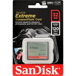 Foto: SanDisk Extreme CF          32GB 120MB/s UDMA7   SDCFXSB-032G-G46